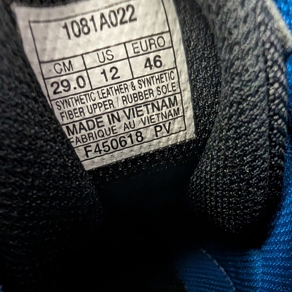 Asics Matflex Men 12 Wrestling Shoe - Picture 3 of 3